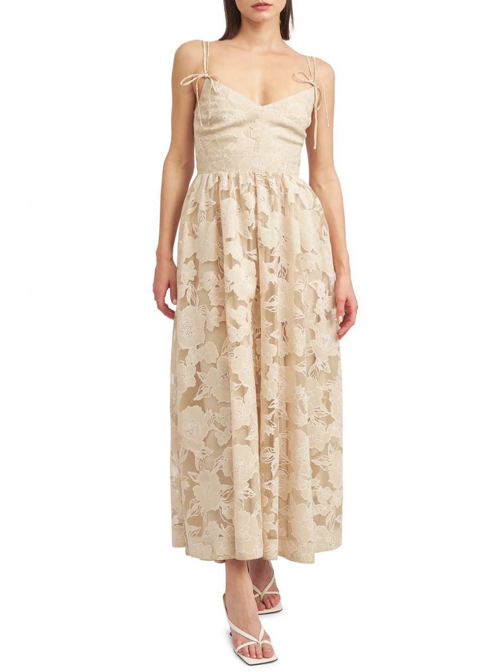 En Saison Jenna Midi Floral Dress